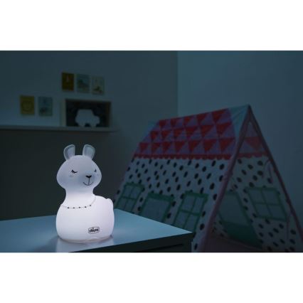 Chicco - Vaikiška naktinė lempa SWEET LIGHTS lama