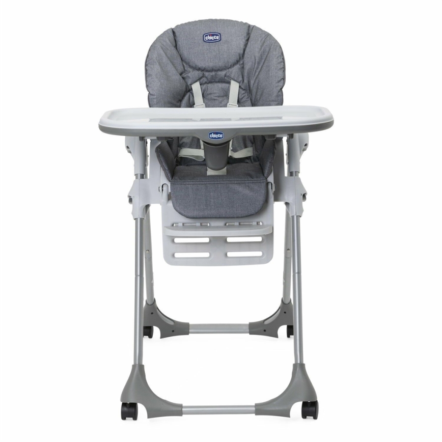 Chicco - Vaikiška valgomojo kėdė Polly Easy pilka