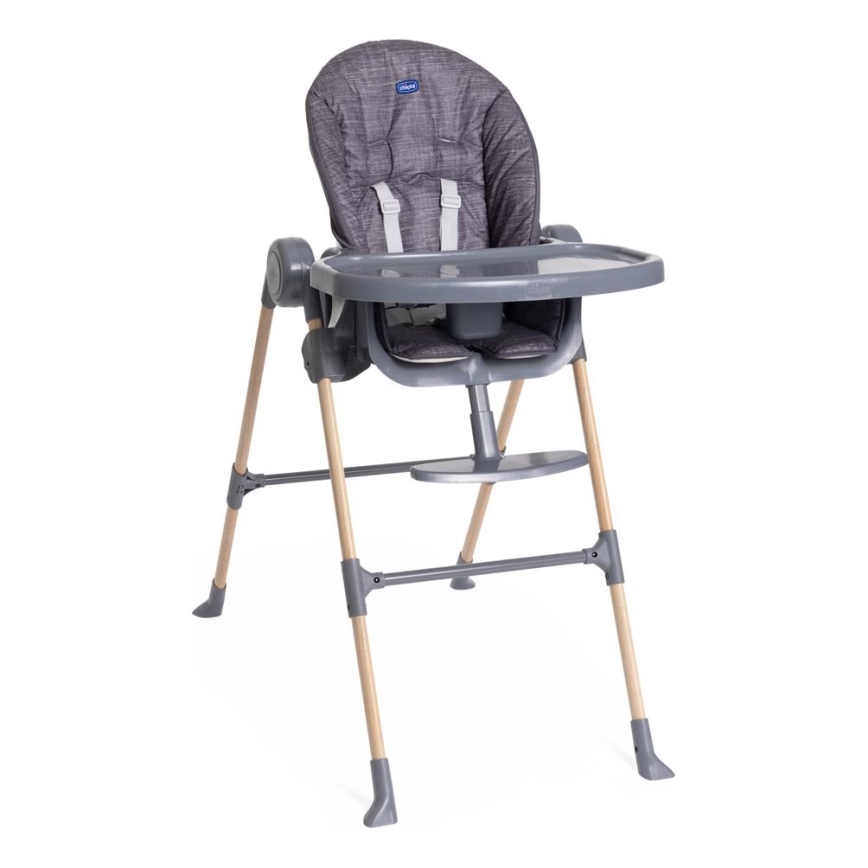 Chicco - Vaikiška valgomojo kėdė Polly Essential - pilka