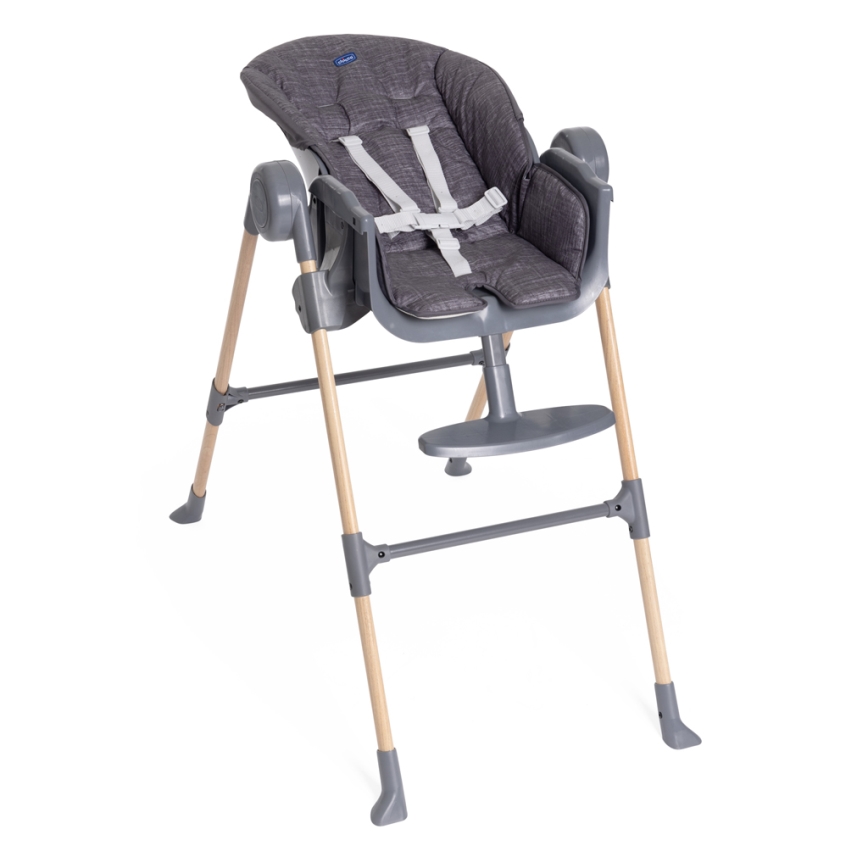Chicco - Vaikiška valgomojo kėdė Polly Essential - pilka