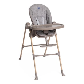 Chicco - Vaikiška valgomojo kėdė Polly Essential - pilka/ruda