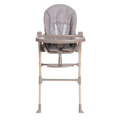Chicco - Vaikiška valgomojo kėdė Polly Essential - pilka/ruda