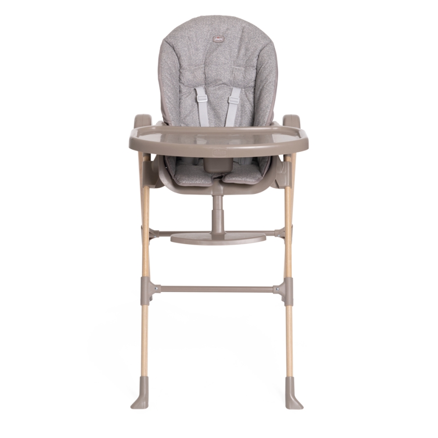 Chicco - Vaikiška valgomojo kėdė Polly Essential - pilka/ruda