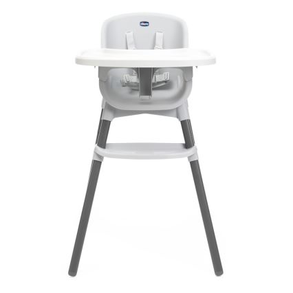 Chicco - Vaikiška valgomojo kėdė ZEST 3in1 balta/pilka
