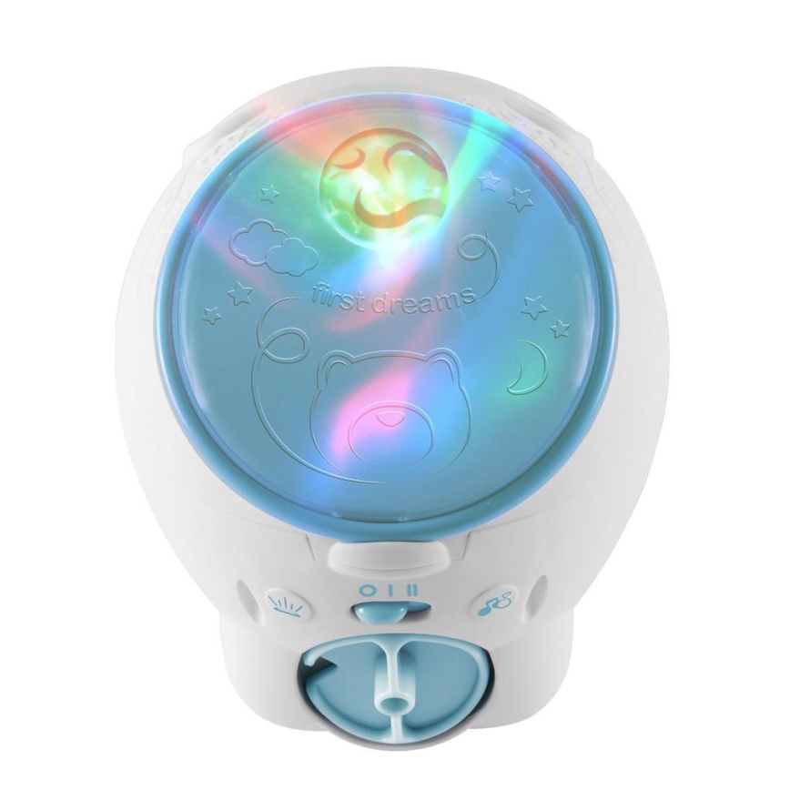 Chicco - Vaikiškas projektorius 2in1 POLAR BEAR mėlyna