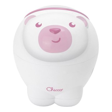 Chicco - Vaikiškas projektorius 2in1 POLAR BEAR rausva
