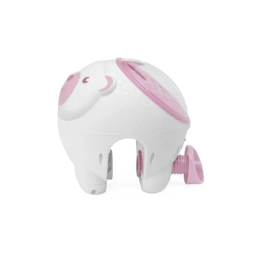 Chicco - Vaikiškas projektorius 2in1 POLAR BEAR rausva