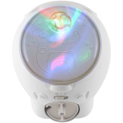 Chicco - Vaikiškas projektorius 2in1 POLAR BEAR smėlio spalva