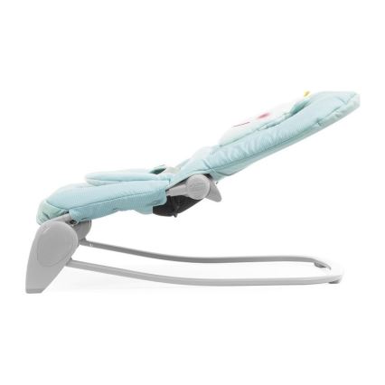 Chicco - Vaikiškas vibruojantis gultukas su melodija BALLOON Froggy 2xAA + 1xLR20 mėlynas