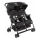Chicco - Vežimėlis - dvynukams OHLALA TWIN Black Night juodas