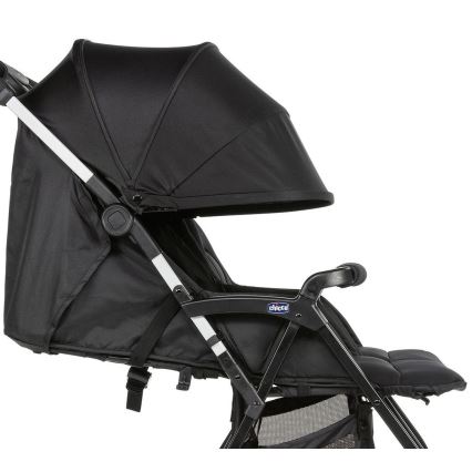 Chicco - Vežimėlis - dvynukams OHLALA TWIN Black Night juodas