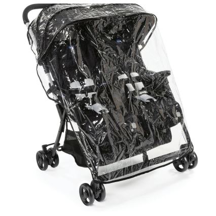 Chicco - Vežimėlis - dvynukams OHLALA TWIN Black Night juodas