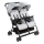 Chicco - Vežimėlis - dvynukams OHLALA TWIN Silver Cat sidabras