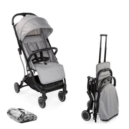 Chicco - Vežimėlis TROLLEY ME šviesiai pilka