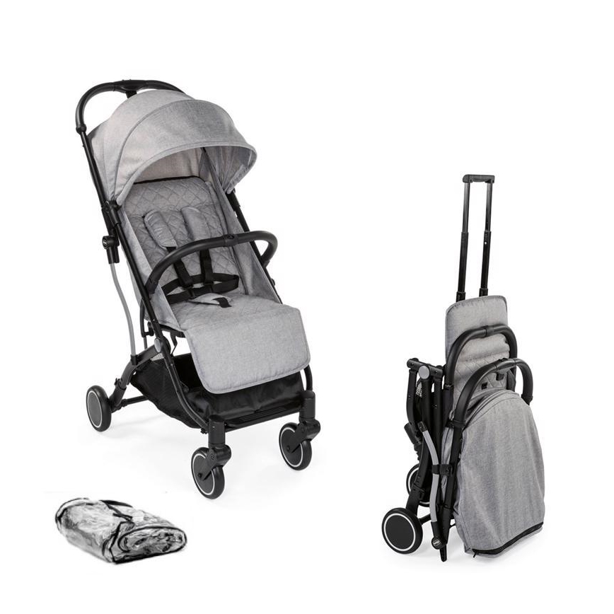 Chicco - Vežimėlis TROLLEY ME šviesiai pilka