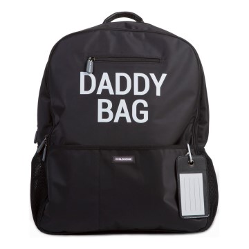 Childhome - Keičiama kuprinė DADDY BAG juoda