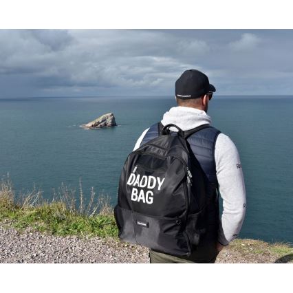 Childhome - Keičiama kuprinė DADDY BAG juoda