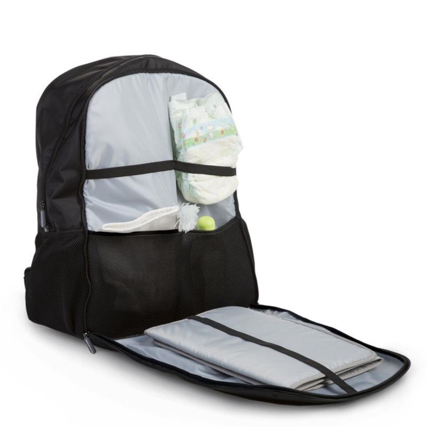 Childhome - Keičiama kuprinė DADDY BAG juoda