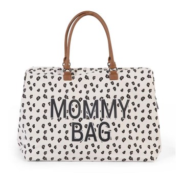 Childhome - Keičiamų daiktų krepšys MOMMY BAG leopardas
