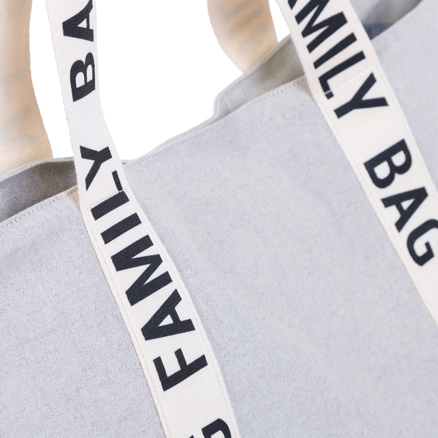 Childhome - Kelioninis krepšys FAMILY BAG CANVAS balta