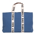 Childhome - Kelioninis krepšys FAMILY BAG CANVAS mėlyna