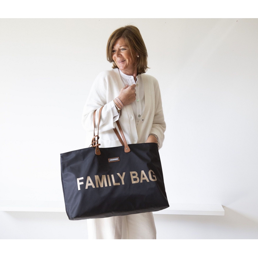 Childhome - Kelioninis krepšys FAMILY BAG juoda