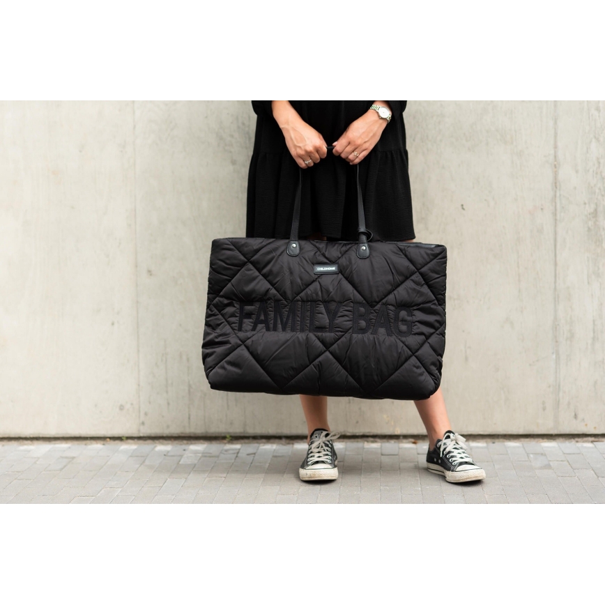 Childhome - Kelioninis krepšys FAMILY BAG juodas
