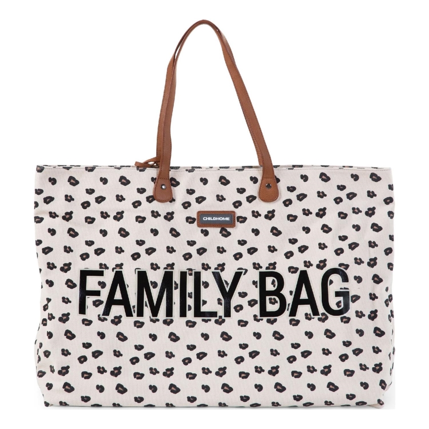 Childhome - Kelioninis krepšys FAMILY BAG leopardas