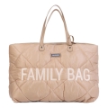Childhome - Kelioninis krepšys FAMILY BAG PUFFERED kreminė