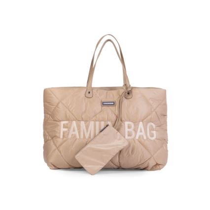 Childhome - Kelioninis krepšys FAMILY BAG PUFFERED kreminė
