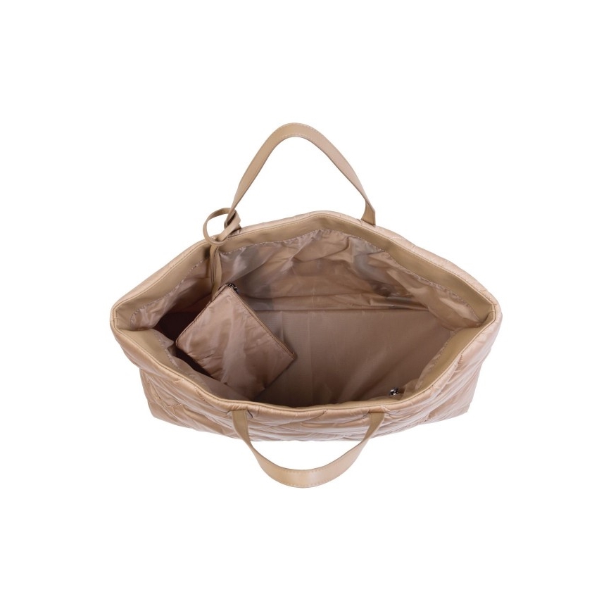 Childhome - Kelioninis krepšys FAMILY BAG PUFFERED kreminė