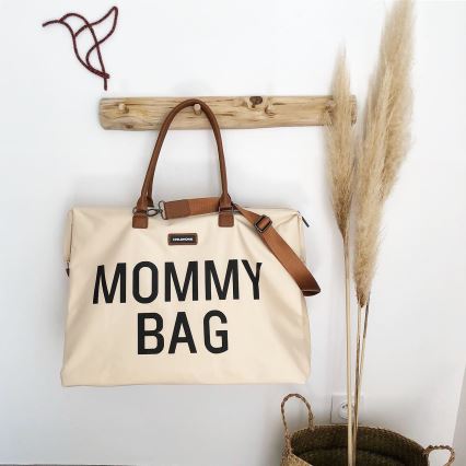 Childhome - Persirengimo krepšys MOMMY BAG kreminis