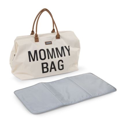 Childhome - Persirengimo krepšys MOMMY BAG kreminis