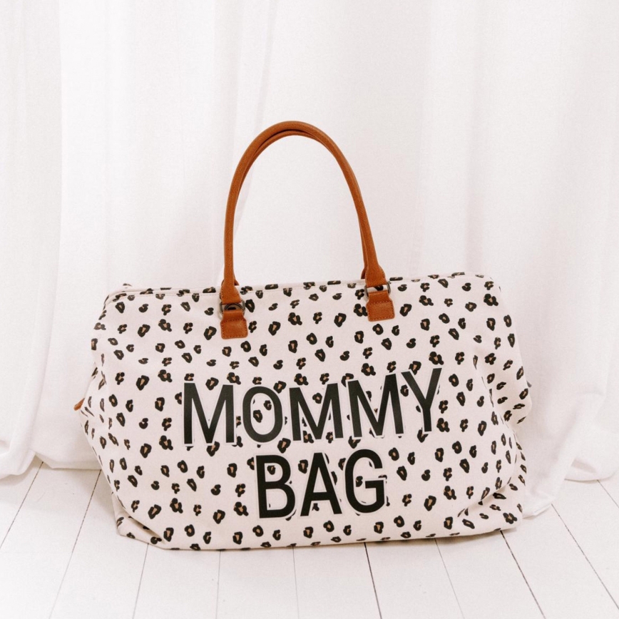 Childhome - Persirengimo krepšys MOMMY BAG leopardas