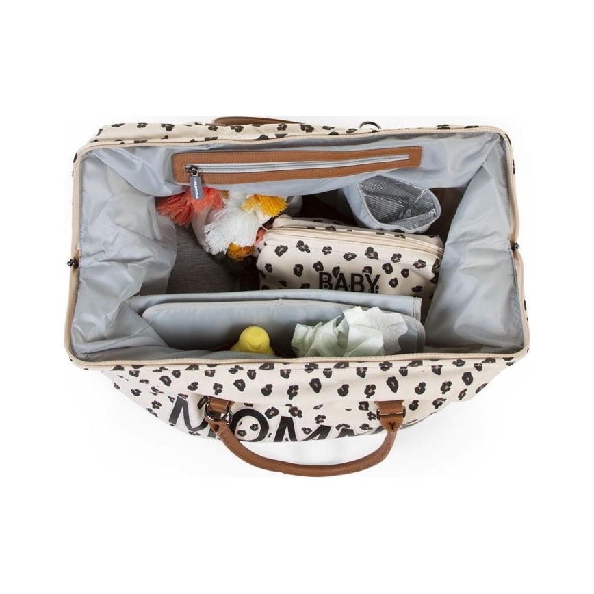 Childhome - Persirengimo krepšys MOMMY BAG leopardas