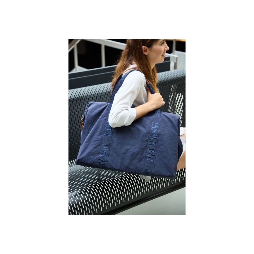 Childhome - Persirengimo krepšys MOMMY BAG mėlyna