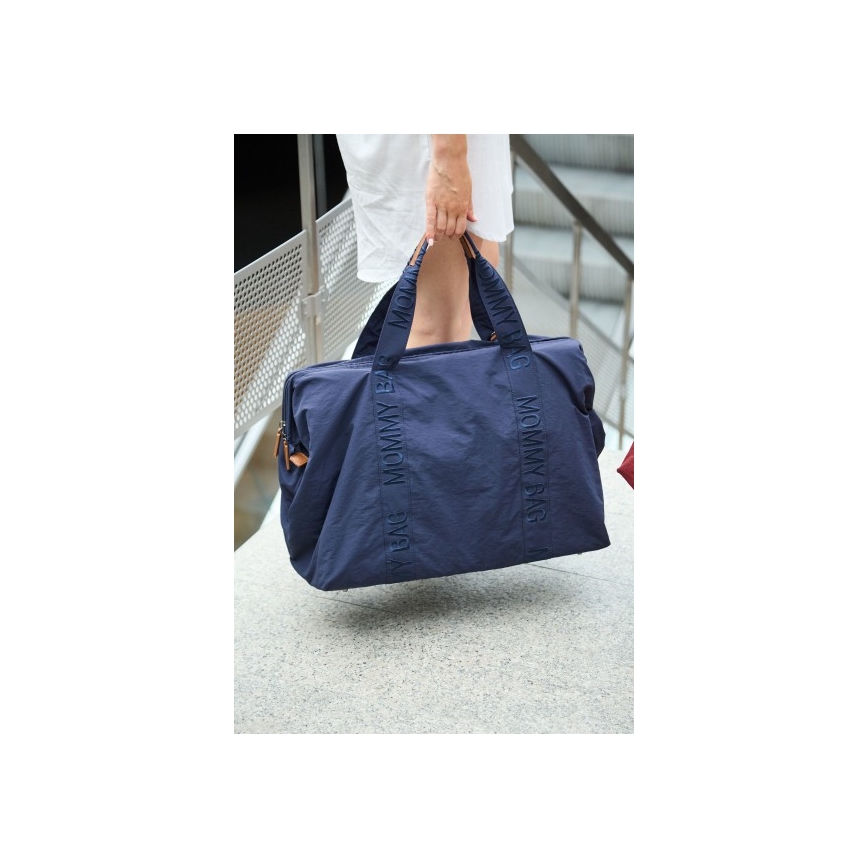 Childhome - Persirengimo krepšys MOMMY BAG mėlyna