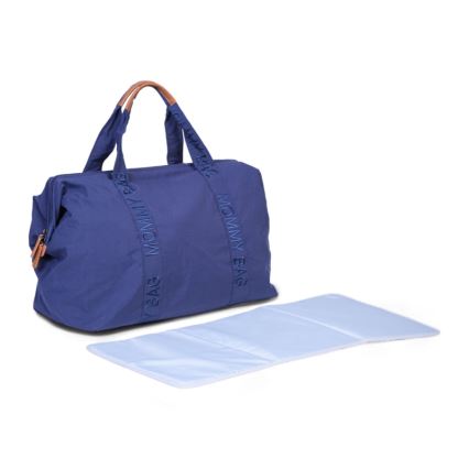 Childhome - Persirengimo krepšys MOMMY BAG mėlyna
