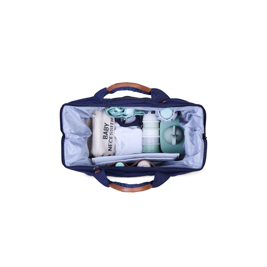 Childhome - Persirengimo krepšys MOMMY BAG mėlyna