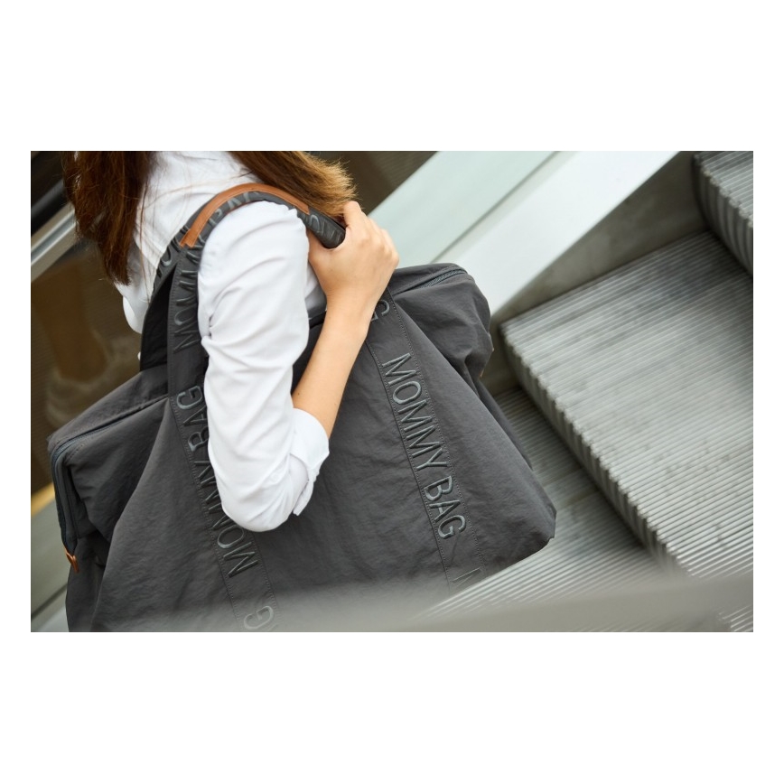 Childhome - Persirengimo krepšys MOMMY BAG pilka
