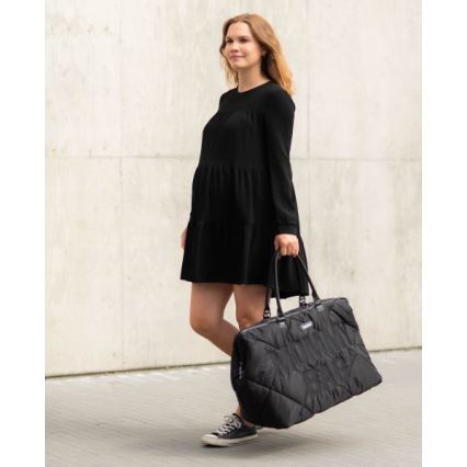 Childhome - Persirengimo krepšys MOMMY BAG PUFFERED juoda