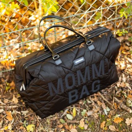 Childhome - Persirengimo krepšys MOMMY BAG PUFFERED juoda