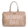 Childhome - Persirengimo krepšys MOMMY BAG PUFFERED smėlio spalva