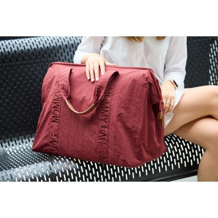 Childhome - Persirengimo krepšys MOMMY BAG raudona