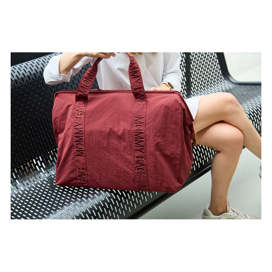 Childhome - Persirengimo krepšys MOMMY BAG raudona