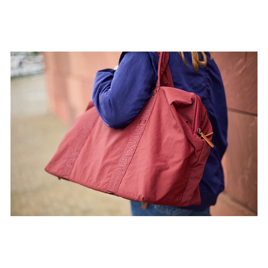 Childhome - Persirengimo krepšys MOMMY BAG raudona
