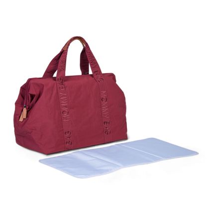 Childhome - Persirengimo krepšys MOMMY BAG raudona