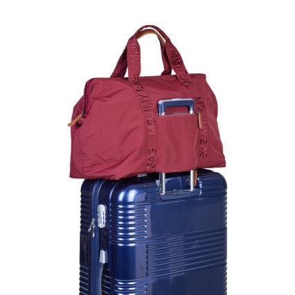 Childhome - Persirengimo krepšys MOMMY BAG raudona