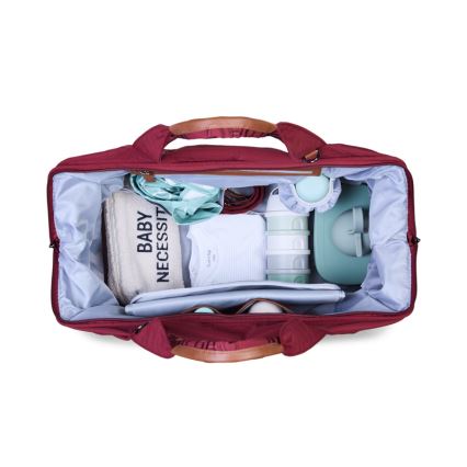 Childhome - Persirengimo krepšys MOMMY BAG raudona