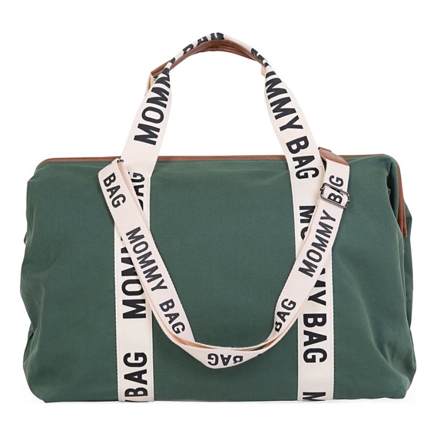 Childhome - Persirengimo krepšys MOMMY BAG žalia